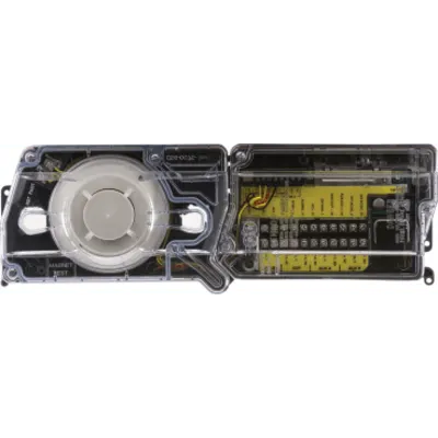 Kit Puerta de Garage SYSTEM SENSOR D4120 18x7 Pies con Activación WiFi e Imitación Madera