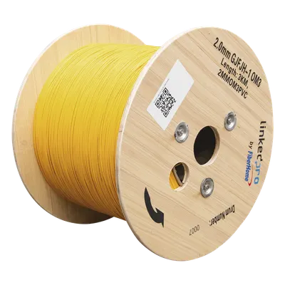 Cable de fibra óptica LINKEDPRO 2MMOM3PVC OM3 simplex de 2 mm