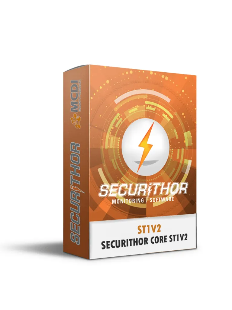 MCDI SECURITHOR Versión Principal del Software de Respuesta a Alarmas, cuentas ilimitadas.