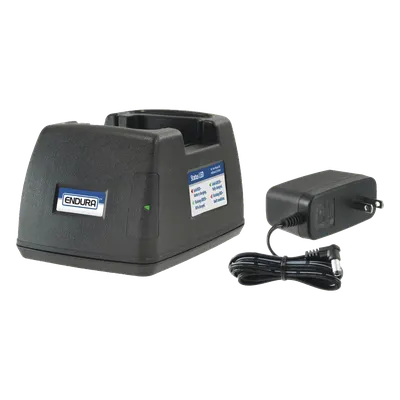 Cargador rápido / 2 posiciones / Baterías KNB22/25A/26N/35L/40L/40LCV/55L/56N/57L / 100-240 VCA