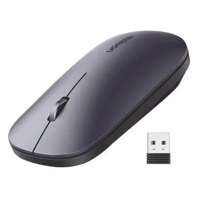 Mouse inalámbrico UGREEN 90372 con DPI ajustable y botones silenciosos