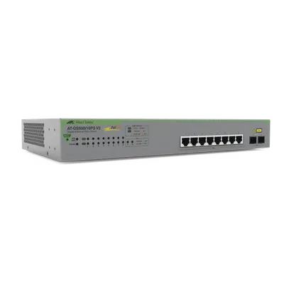 Switch PoE+ Allied Telesis AT-GS950/10PS-V2-10 de 10 puertos Gigabit