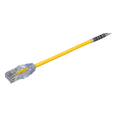 Cable de Parcheo UTP Cat6 / 28AWG Diámetro Reducido / 7.62 m (25 ft) / 250 MHz / Doble Clasificación CM/LSZH / PoE IEEE 802.3bt
