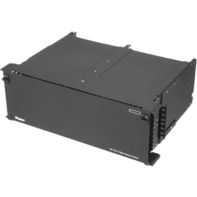 Panel de Distribución de Fibra Óptica / 4 UR / 12 Cassettes HD Flex por UR / 144 Fibras por UR / 19.69' (6.5 pies) Ancho