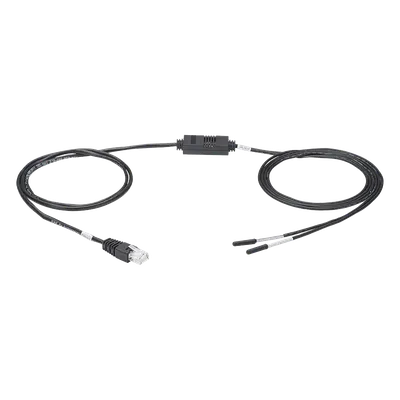 Sensor de Monitoreo Ambiental / 3 Sensores de Temperatura / 1 Sensor de Humedad / Cable 2 m (6.56 ft) / RJ45 / Compatible con PDU G5 y UPS SmartZone