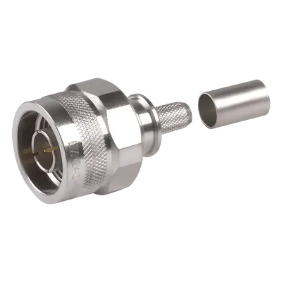 Conector coaxial Times Microwave EZ-240-NM-HX N macho para LMR240