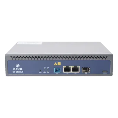 OLT GPON V-SOL V1600GS-F para hasta 128 ONUs y uplink 10G