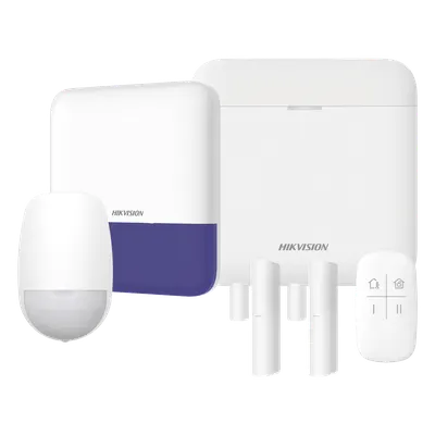 Kit de alarma inalámbrica HIKVISION AXPRO-KIT con sirena de 110 dB