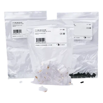 Plug RJ45 Cat6 SIEMON P6U-8-8 para cable sólido o multifilar