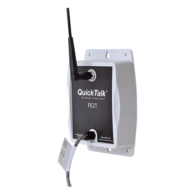 Alarma y Monitoreo Inalámbrica por Voz / UHF 450-470 MHz / 2W / 4 Entradas Programables / Alcance 7,000 Transmisiones / 6 Baterías AA