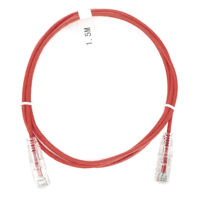 Cable de parcheo Cat6 LINKEDPRO LP-UT6-150-RD-28, rojo de 1.5 m
