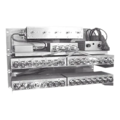 Multiacoplador con Preselector / 300-512 MHz / 25-32 Canales / 5 Resonadores / 115 Vca / 13.6 Vcc / 1.02 x 1.58 x 0.83 pies