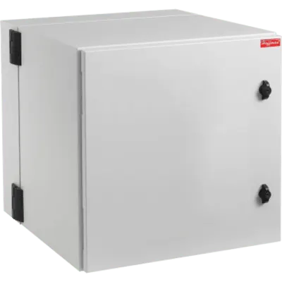 Gabinete ProTek Doble Bisagra / Puerta Sólida / 36x24x36 in (922x600x915 mm) / Acero Pintado RAL 7035 / NEMA 4 12 / 19 UR
