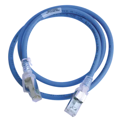 Patch Cord / Cat6A S/FTP / CM/LS0H / 0.91 m (3 pies) / Azul