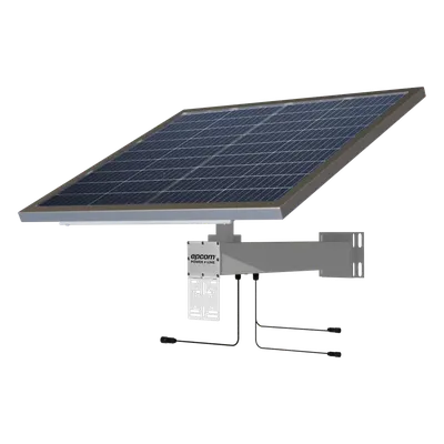 Sistema de Alimentación Solar Autónomo / Panel 120W / Batería LiFePO₄ 60Ah (768Wh) / Salida DC 12V 3A / IP65 / RS-485 / -40°C a 85°C