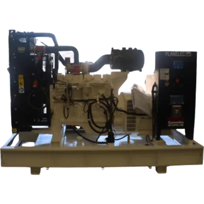 Planta de Emergencia Diesel / 150 KW( 188 kVA) Emergencia/ 100KW ( 119 kVA) Continuo/ Trifásico 4 Hilos /  220V/127/  Motor Cummins QSB7G5/ Generador Stamford UCI274H / Control PEM-CAP / Transferencia Automática/ Tanque 360 L / Sin cabina ac