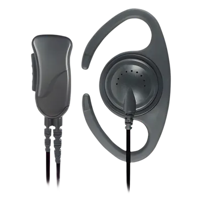 Micrófono de Solapa / Auricular D-Loop / Cable 71 cm / PTT DST / Pin Simple / Motorola MOTOTRBO