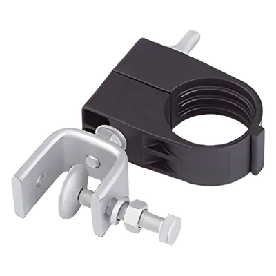 Sujetador de Cable Coaxial / Acero Inoxidable / Instalación Angular / 1/2 pulgada / 1.0' Espesor Máximo