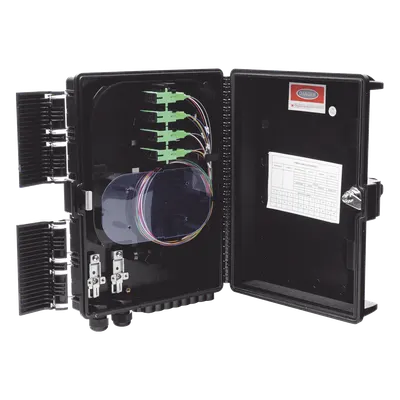 Cierre de empalme FIBERHOME GFS-16G con splitter 1x16 SC/APC