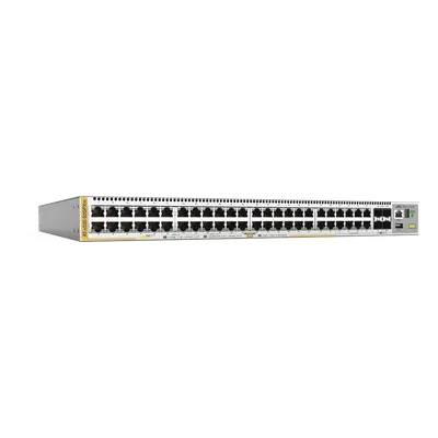 Switch PoE+ Stackeable Capa 3 / 40x 10/100/1000 Mbps + 8x Multigigabit 100M-5G / 4x SFP+ 10G / PoE+ 90W / 720W / Fuente Redundante