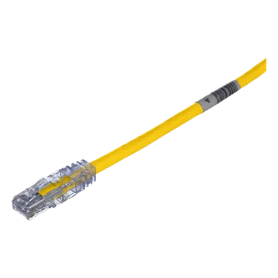 Cable de Parcheo UTP Cat6 / 24 AWG / CM / 6.10 m (20 pies) / Amarillo