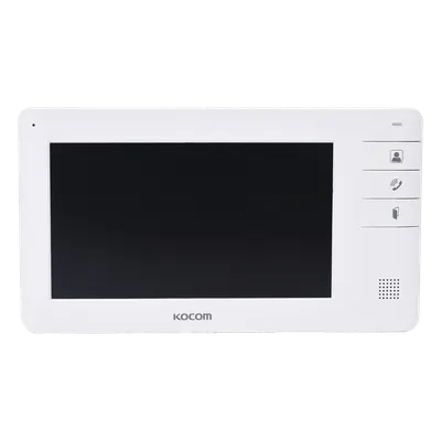 Monitor de Videoportero / 7 Pulgadas / 2 Frentes de Calle / Montaje en Superficie / 15 VCD