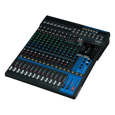 Mezcladora de Audio / 16 Canales / 10 Entradas de Micrófono / Efectos SPX Digitales / Interfaz USB 2x2 / 4 Buses Auxiliares