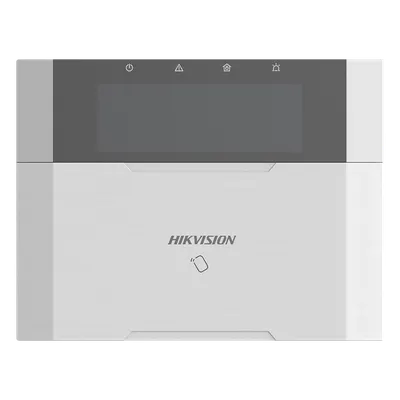 Teclado de alarma HIKVISION DS-PK1-LRT-HWB con LCD y lector RFID