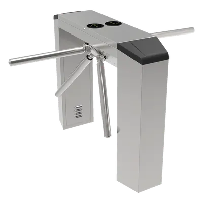 Torniquete Industrial / Acero Inoxidable / Bidireccional / 1200x280x980mm / 550mm Ancho Pasaje / 5,000,000 Ciclos / 3.9x0.9x3.2 pies