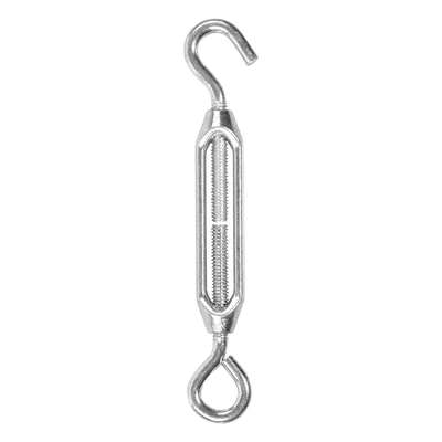 Tensor Gancho con Armella / 7/32" x 6" (3/8") / Acero Zincado / 24.90 kg Capacidad