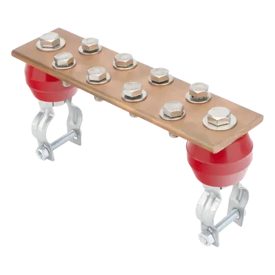 Barra de unión para torre LINKEDPRO LP-BU-TZ de cobre 100% y 1000 A