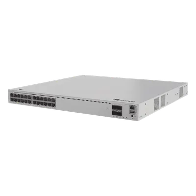 Switch administrable Huawei S310-24PN4X con 24 puertos PoE y uplinks 10GE