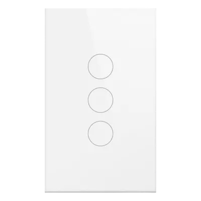Interruptor inteligente SMARTHOME SHS413WWH Wi-Fi de 3 circuitos