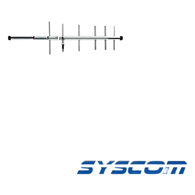 Antena Base Direccional / Yagi 6 Elementos / 896-970 MHz / 9 dBi / 74 MHz BW