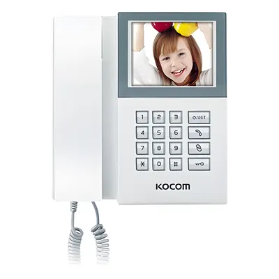 Estación de Guardia / Uso con Frente de Calle Multiapartamento / Compatible con Monitores TVPRO400MW/MB / Conexión con Distribuidores KVSA4P/KVSA8P