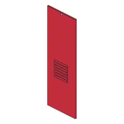 Puerta para gabinete de barrera / Diseño específico FAAC 620 / Acabado anticorrosión / Ajuste preciso de sellado