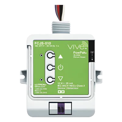 Control de Luminaria Inalámbrico / 0-10 V / 120-277 V / Hasta 3 Drivers / Alcance RF 9 m (29.5 ft) a través de Muros / Compatible con Sensores y Controles Pico