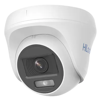 Cámara turret HiLook THC-T129-P con imagen a color 24/7 y 1080p