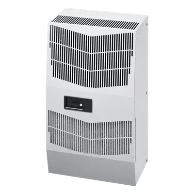 Aire Acondicionado para Gabinetes de Telecomunicaciones / 6000 BTU / 115 Vca / NEMA 4 y 3R / Rango 10-55°C / Acero / 1.83 m (6 pies) de Altura
