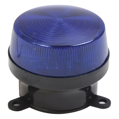 Estrobo de señalización SFIRE SF-STRB azul de 12 VCC