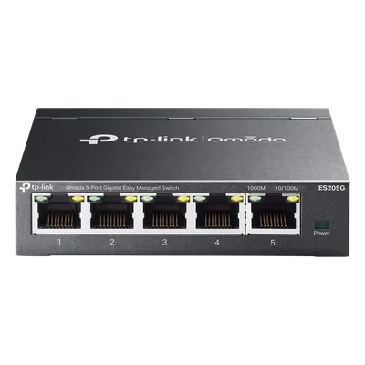 Switch gestionado TP-Link ES205G de 5 puertos Gigabit con gestión SDN