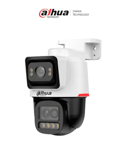 Cámara PT Dahua DH-IPC-PTS2449C-4E3Z-S-PV-PRO con doble lente