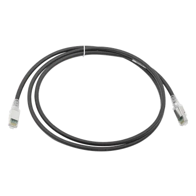 Patch Cord Cat6A S/FTP / 1.52m (5 pies) / CM/LS0H / 26 AWG / Negro / Bulk