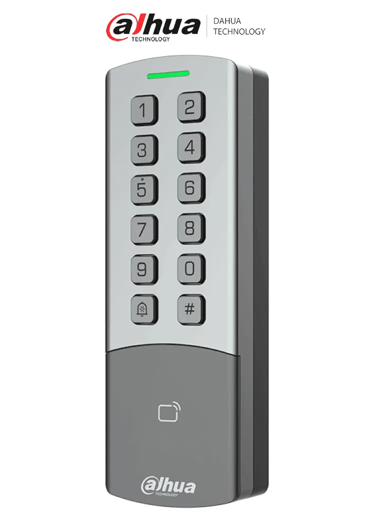 Control de acceso Dahua DHI-ASI1201M-MEW con WiFi y protección IP65