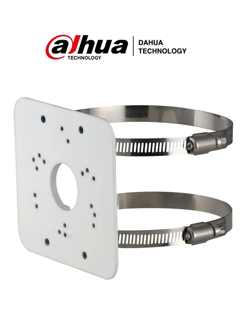 Soporte para poste Dahua PFA152-E de aluminio para montajes y cajas