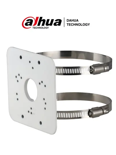 Soporte para poste Dahua PFA152-E de aluminio para montajes y cajas