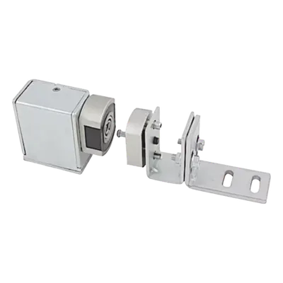 Electroimán Compacto / 880 lbf Fail-Safe / 12/24 VDC / 260 mA / Sensores de Estado Integrados / Instalación en Riel de Puerta Corredera