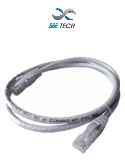 Patch cord Cat 6 SBE TECH SBE-PCC6U3.0M-GY de 3 metros