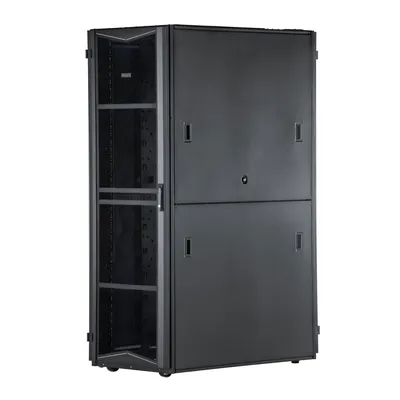 Gabinete para Centros de Datos / 45 UR / 800 mm Ancho / 1070 mm Profundidad / 2.62 ft x 3.51 ft / Acero / Negro