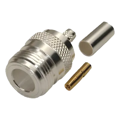 Conector coaxial N hembra RF Industries RFN-1029-SX para LMR-240